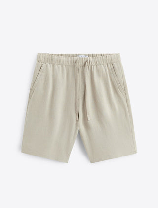 Men's Tailored Shorts | Relaxed Fit Elastic Waist Drawstring