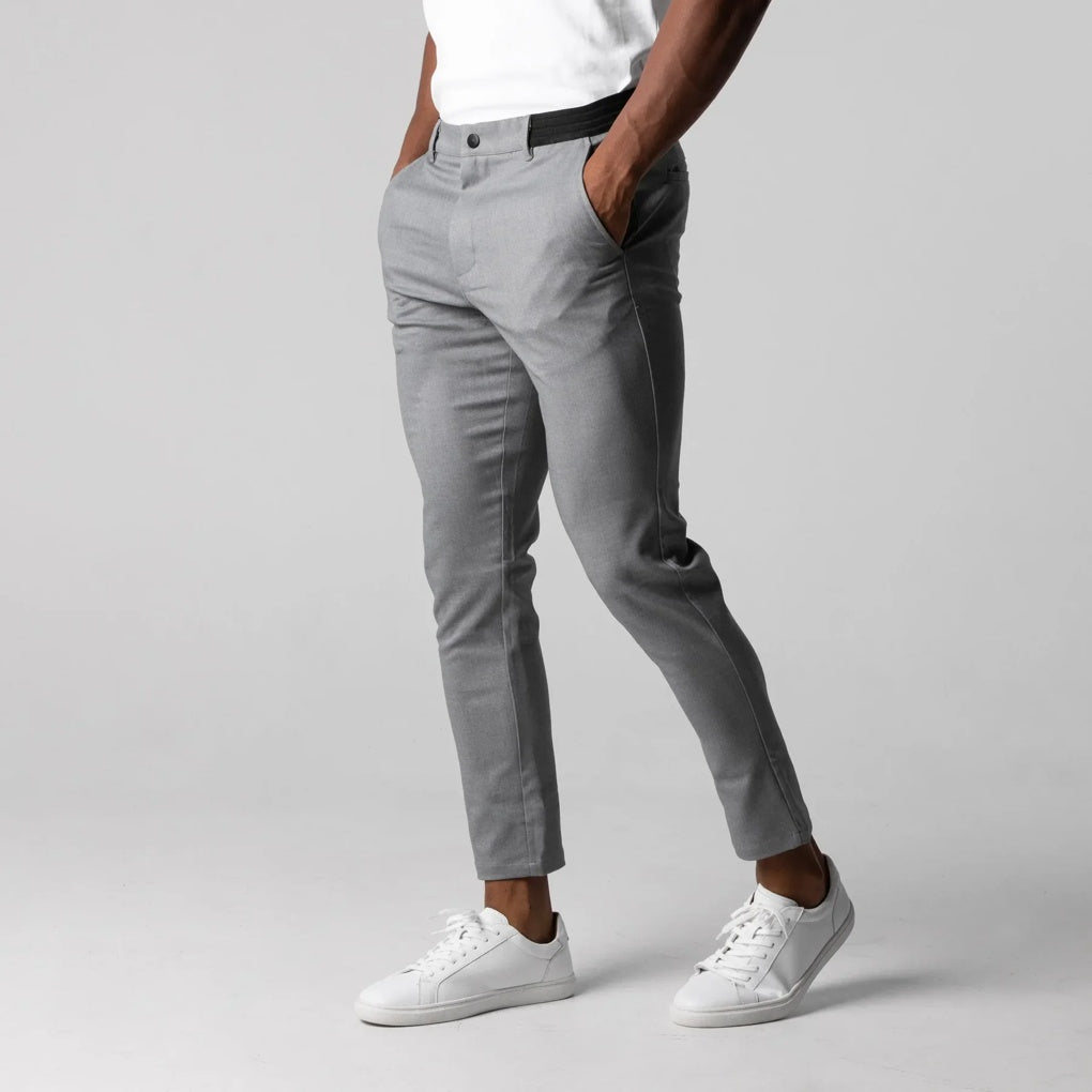 Men's Chino | Regular Fit Straight Leg Zip Fly Button Closure