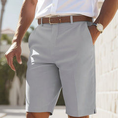 Men's Tailored Shorts | Regular Fit Woven Chino Pockets