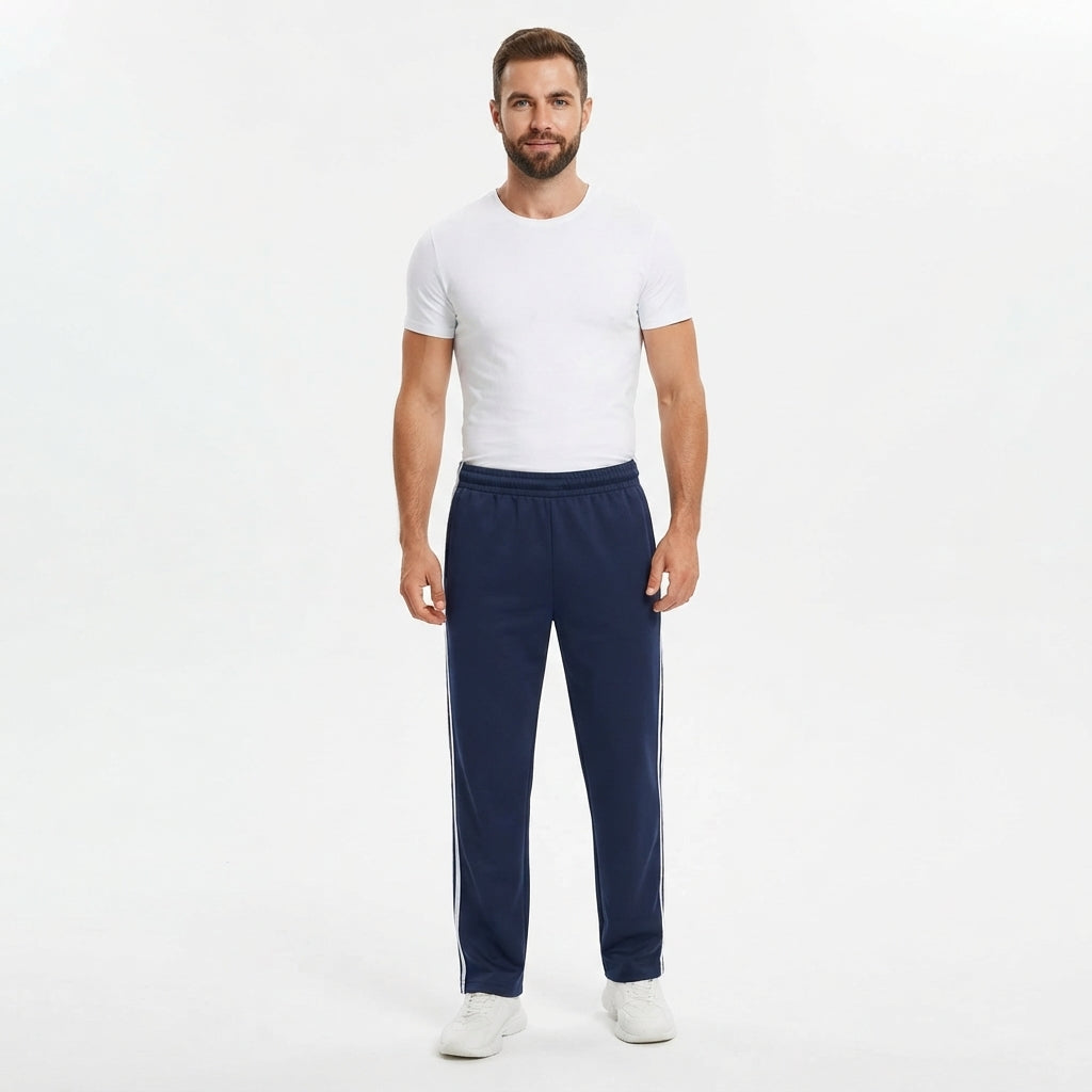 Men's Pants | Striped Side Seam Relaxed Fit
