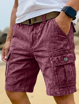 Men's Sport Shorts | Cargo Pockets Denim Relaxed Fit