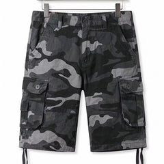 Men's Camo Cargo Shorts | Multi Pocket Relaxed Fit