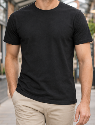 Sander Crew Neck T-Shirt - Black