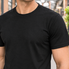 Sander Crew Neck T-Shirt - Lead Product Detail
