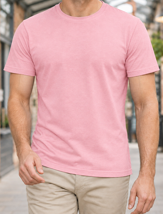 Sander Crew Neck T-Shirt - Pink