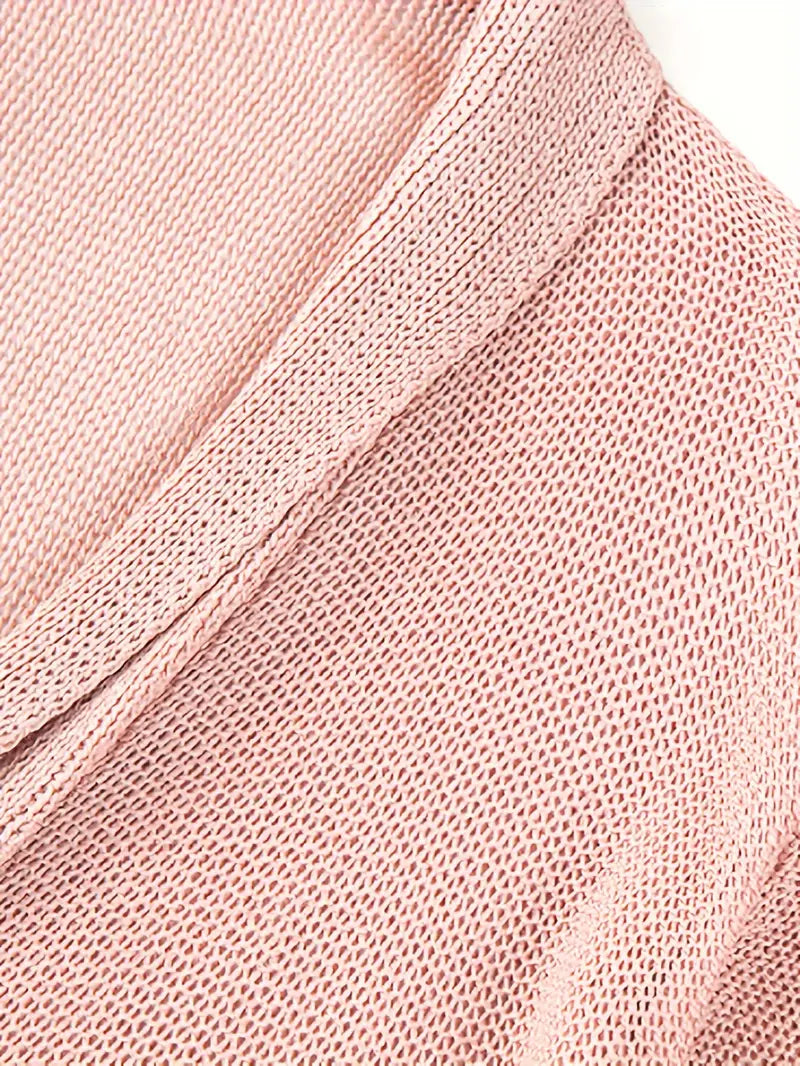Men's Polo Top | Short Sleeve Knit Button Closure V-Neck