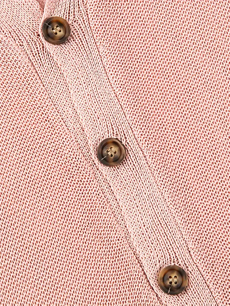 Men's Polo Top | Short Sleeve Knit Button Closure V-Neck