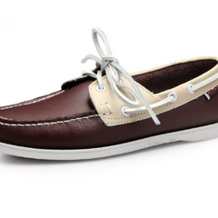 Men's Boat Shoe | Leather Slip On Flexible Sole