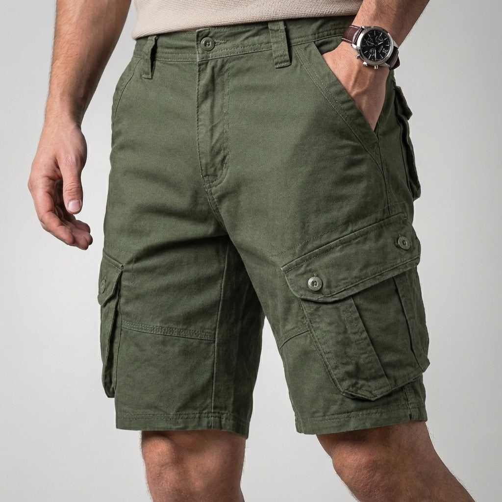 Men's Work Shorts | Cargo Relaxed Fit Knee Length