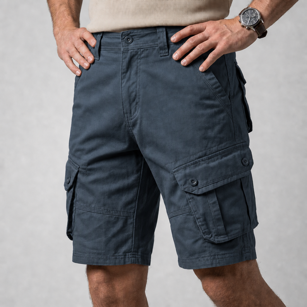 Men's Work Shorts | Cargo Relaxed Fit Knee Length