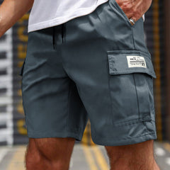 Men's Beach Shorts | Cargo Patch Pocket Drawstring