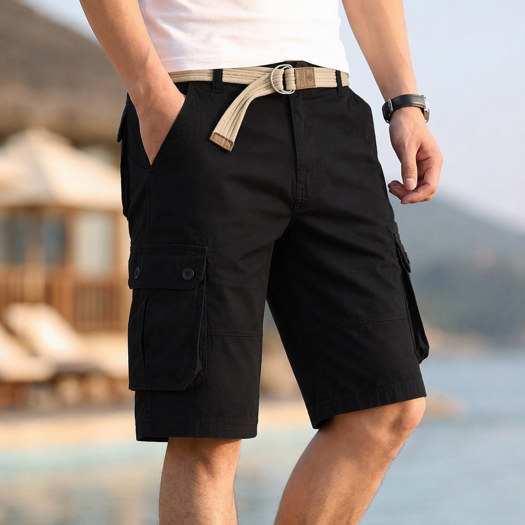 Men's Work Shorts | Relaxed Fit Cargo Knee Length