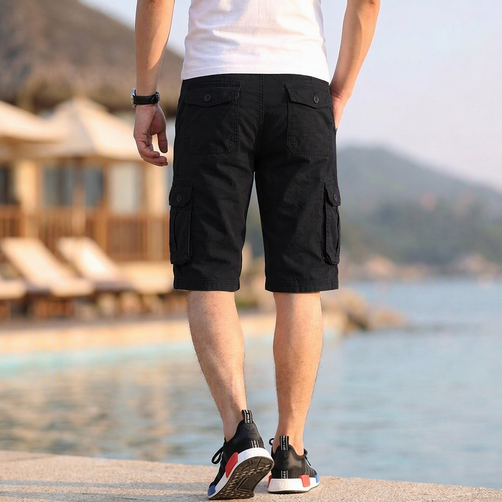 Men's Work Shorts | Relaxed Fit Cargo Knee Length