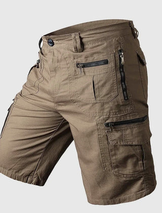 Men's Beach Shorts | Cargo Pockets Zip Closure