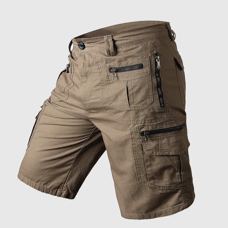 Men's Beach Shorts | Cargo Pockets Zip Closure