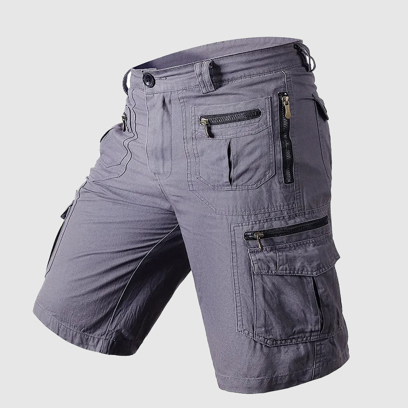 Men's Beach Shorts | Cargo Pockets Zip Closure