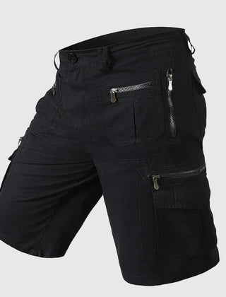 Men's Beach Shorts | Cargo Pockets Zip Closure