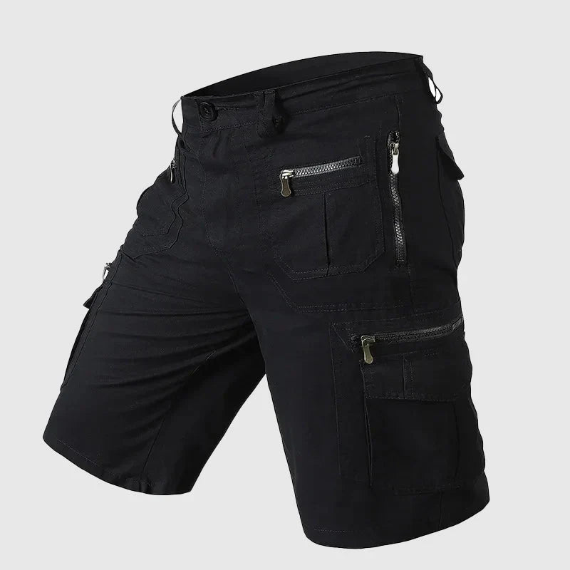 Men's Beach Shorts | Cargo Pockets Zip Closure