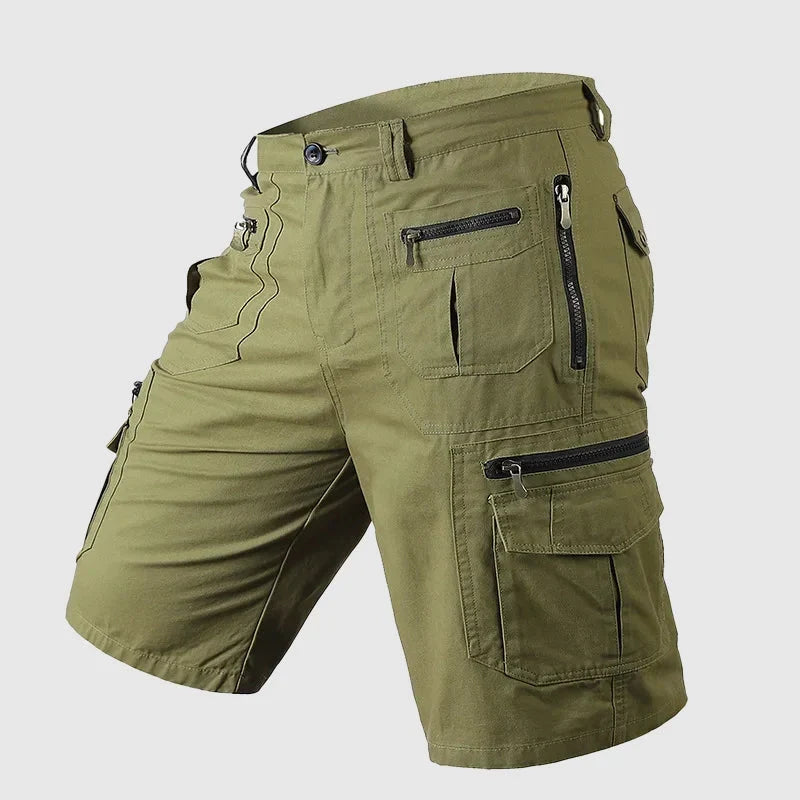 Men's Beach Shorts | Cargo Pockets Zip Closure