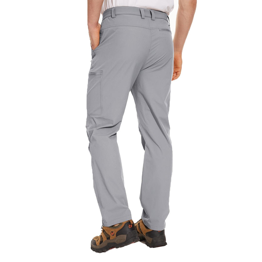 Men's Hiking Pants | Cargo Pockets Quick Dry Regular Fit