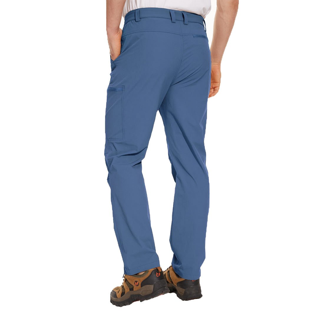 Men's Hiking Pants | Cargo Pockets Quick Dry Regular Fit