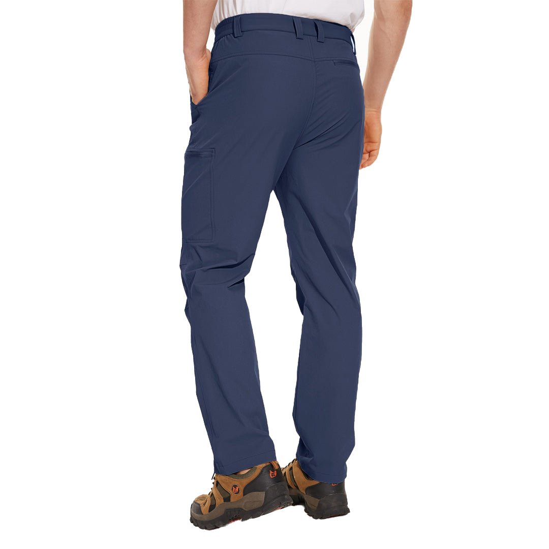 Men's Hiking Pants | Cargo Pockets Quick Dry Regular Fit
