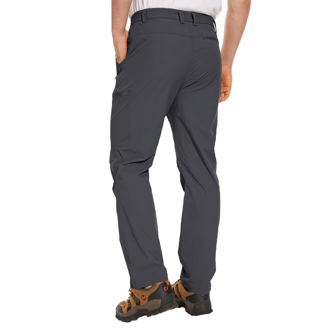 Men's Hiking Pants | Cargo Pockets Quick Dry Regular Fit