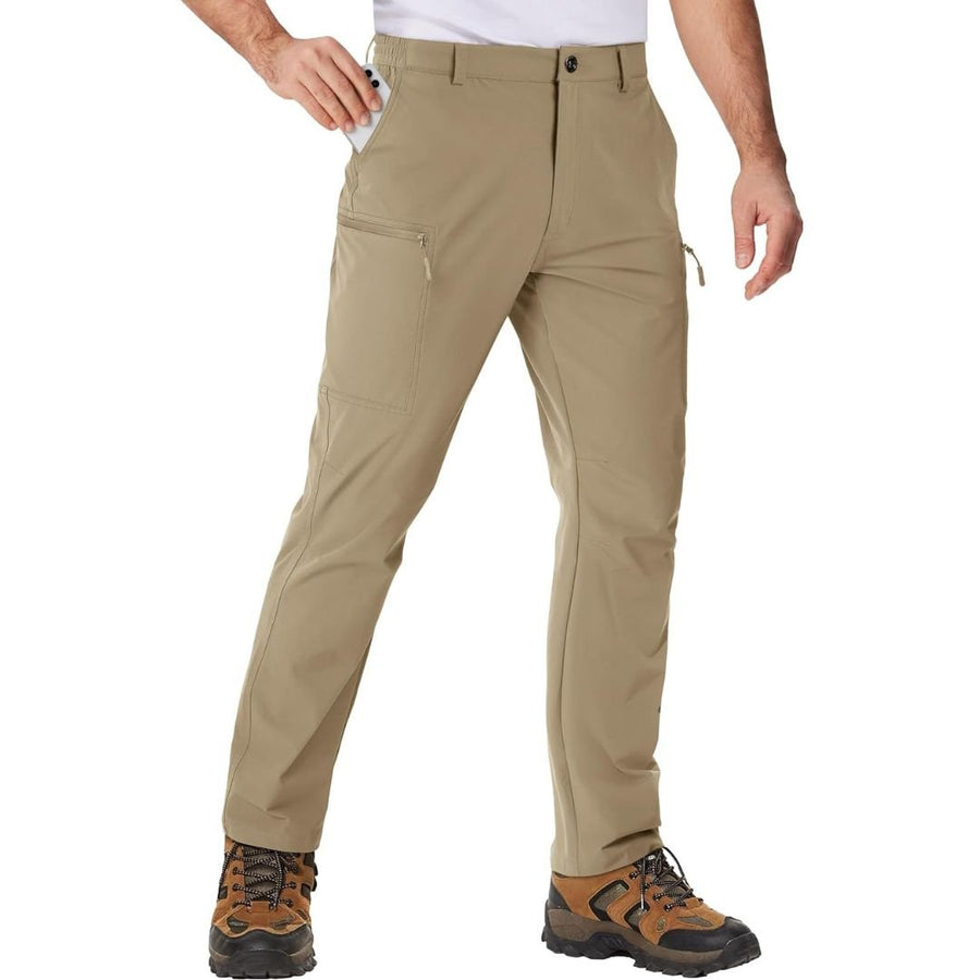 Men's Hiking Pants | Cargo Pockets Quick Dry Regular Fit
