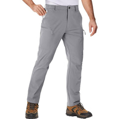 Men's Hiking Pants | Cargo Pockets Quick Dry Regular Fit