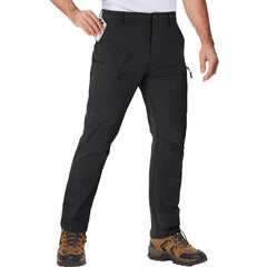 Men's Hiking Pants | Cargo Pockets Quick Dry Regular Fit