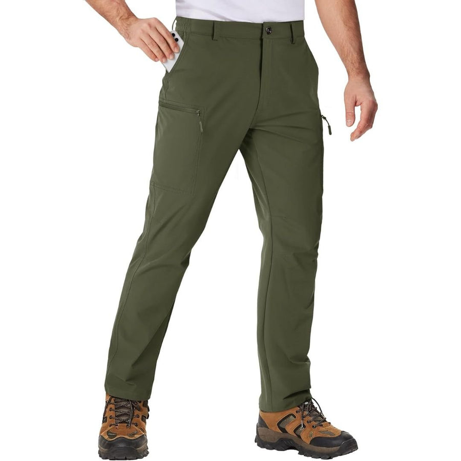 Men's Hiking Pants | Cargo Pockets Quick Dry Regular Fit