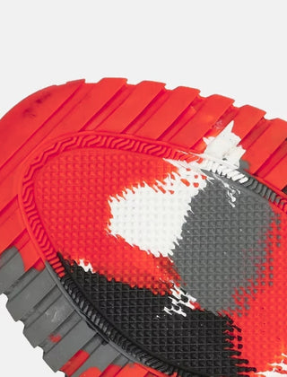 Men's Sneakers | Lace-Up Knit Mesh Toe Guard Work