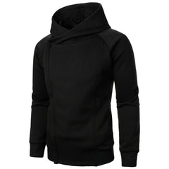 Men's Hoodie | Zip-Up Front Side Pockets Knit