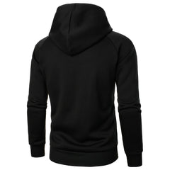 Men's Hoodie | Zip-Up Front Side Pockets Knit