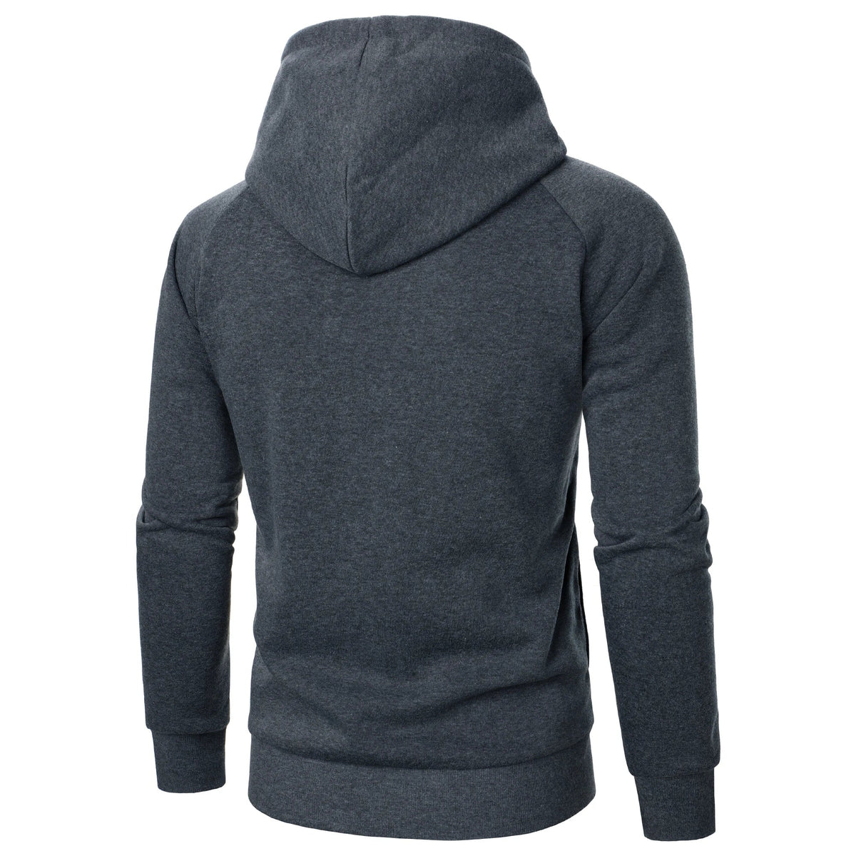 Men's Hoodie | Zip-Up Front Side Pockets Knit
