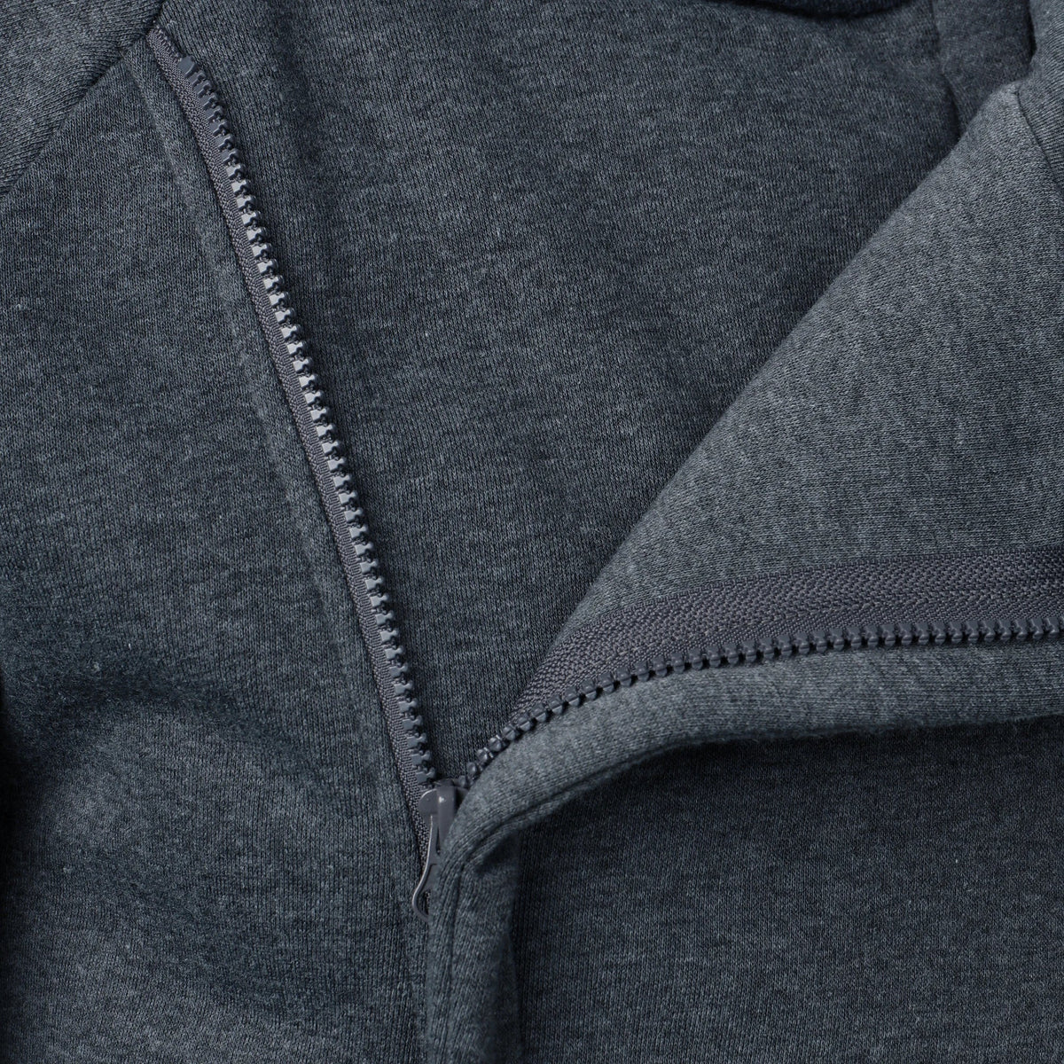 Men's Hoodie | Zip-Up Front Side Pockets Knit