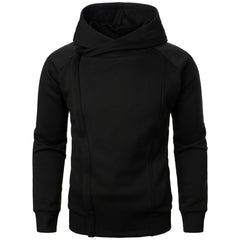 Men's Hoodie | Zip-Up Front Side Pockets Knit