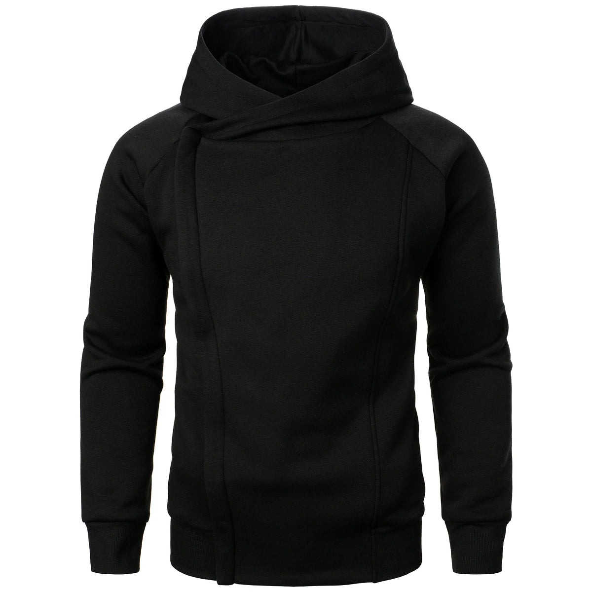 Men's Hoodie | Zip-Up Front Side Pockets Knit