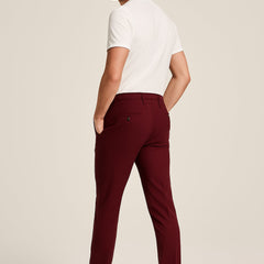 Men's Chino | Slim-Fit Mid-Rise Button Closure