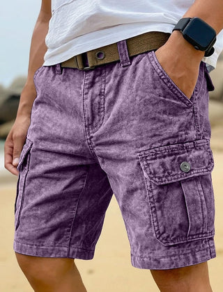 Men's Sport Shorts | Cargo Pockets Denim Relaxed Fit