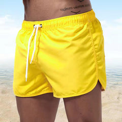 Men's Board Shorts | Quick-Dry Nylon Drawstring Athletic Fit