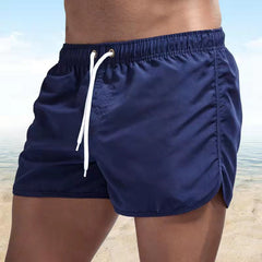 Men's Board Shorts | Quick-Dry Nylon Drawstring Athletic Fit
