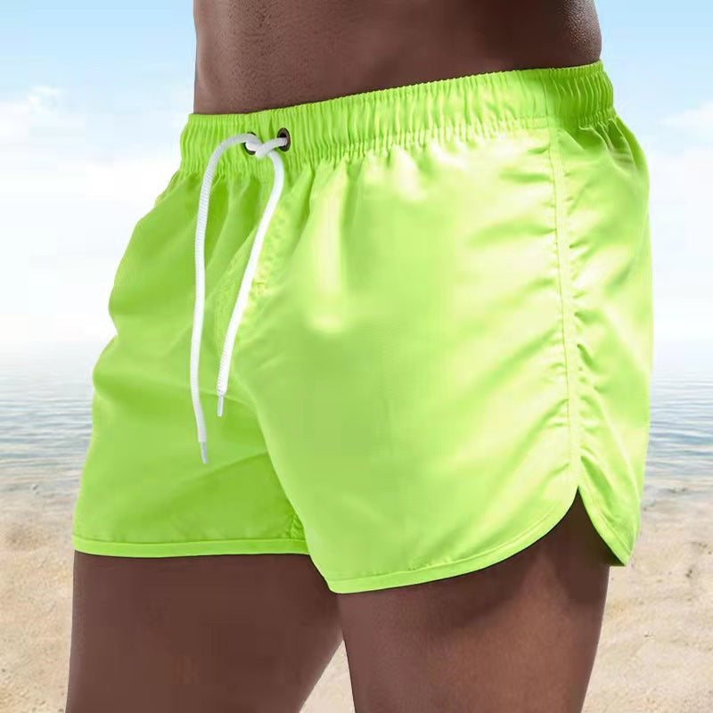 Men's Board Shorts | Quick-Dry Nylon Drawstring Athletic Fit